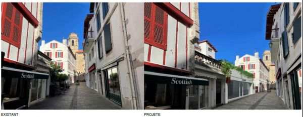 Construcción de un Comercio en SAINT-JEAN-DE-LUZ